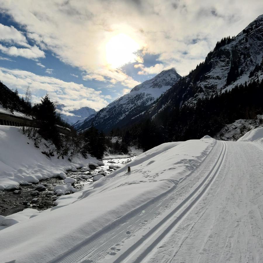 Haus Waldfriede Apartment Sankt Leonhard im Pitztal Luaran gambar